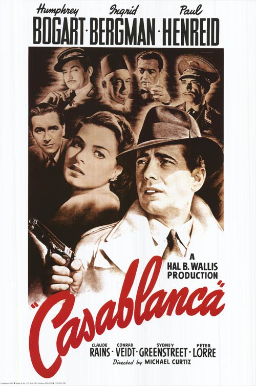 Casablanca poster